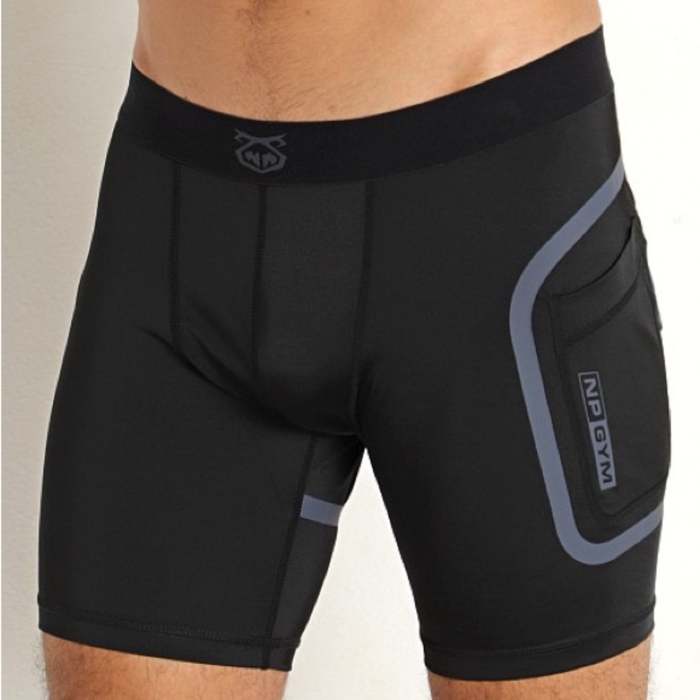 NASTY PIG DRILL COMPRESSION SHORT BLACK